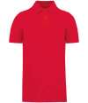 KB2025 K2025 Kariban Organic 180 Piqué Polo Shirt Red colour image
